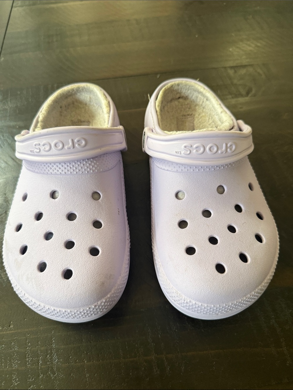 CROCS Kids Classic Clog in Light Lavender